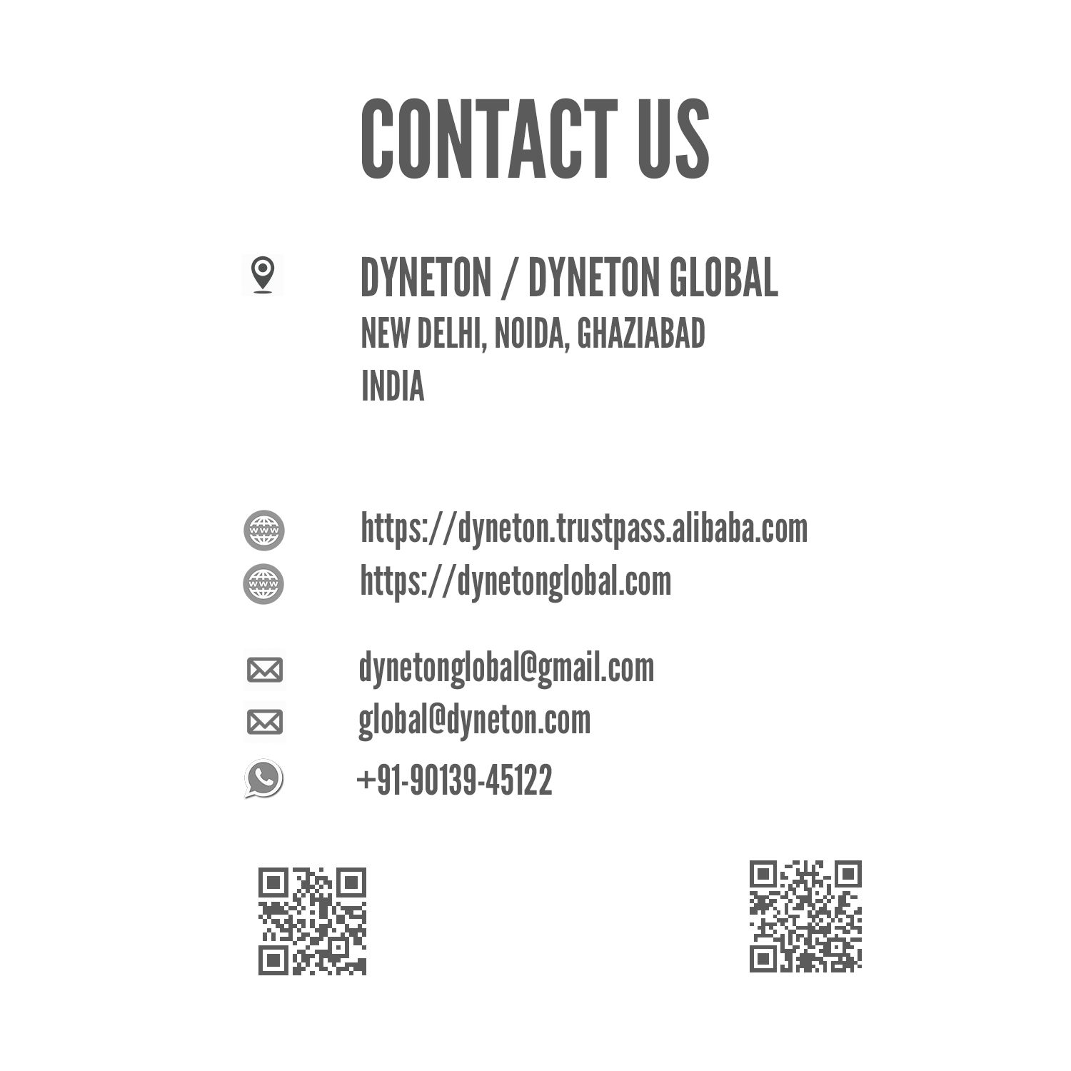 Contact Us - DYNETON