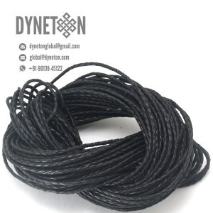 2mm Bolo Braided Leather Cord - DYNETON / Braided Leather Cords 2 mm