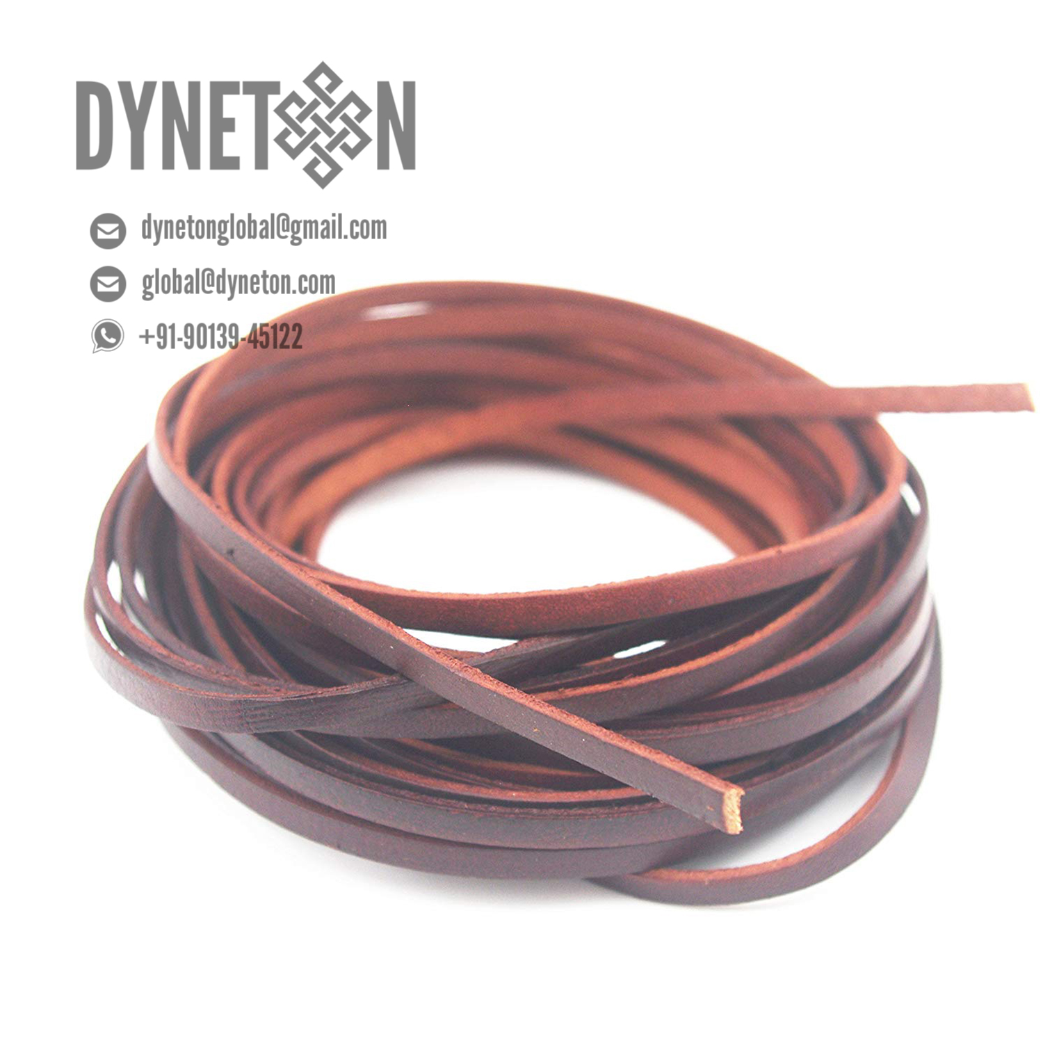 2mm Flat Leather Cord - DYNETON / Flat Leather Cords 2 mm
