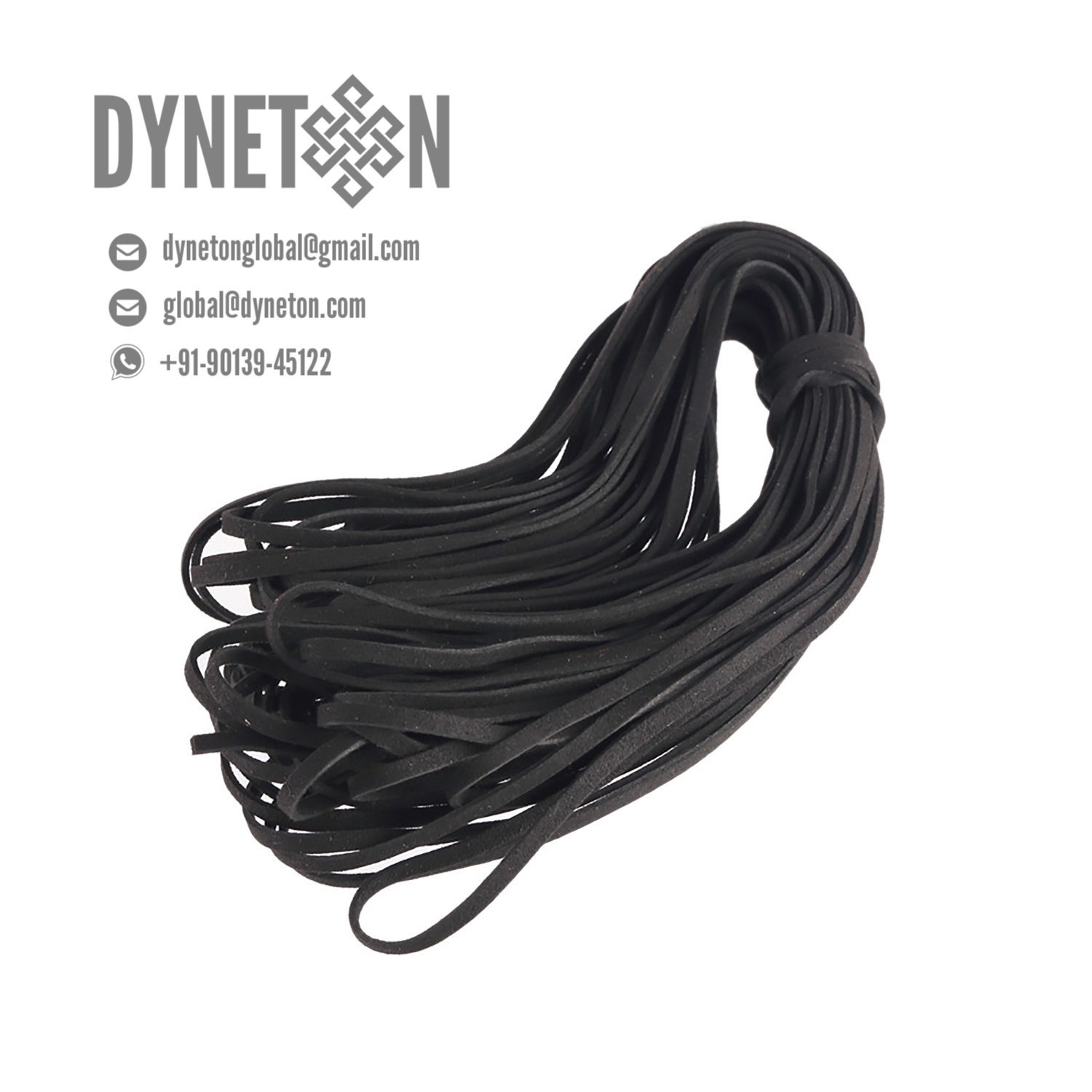 3mm Flat Leather Cord - DYNETON / Flat Leather Cords 3 mm