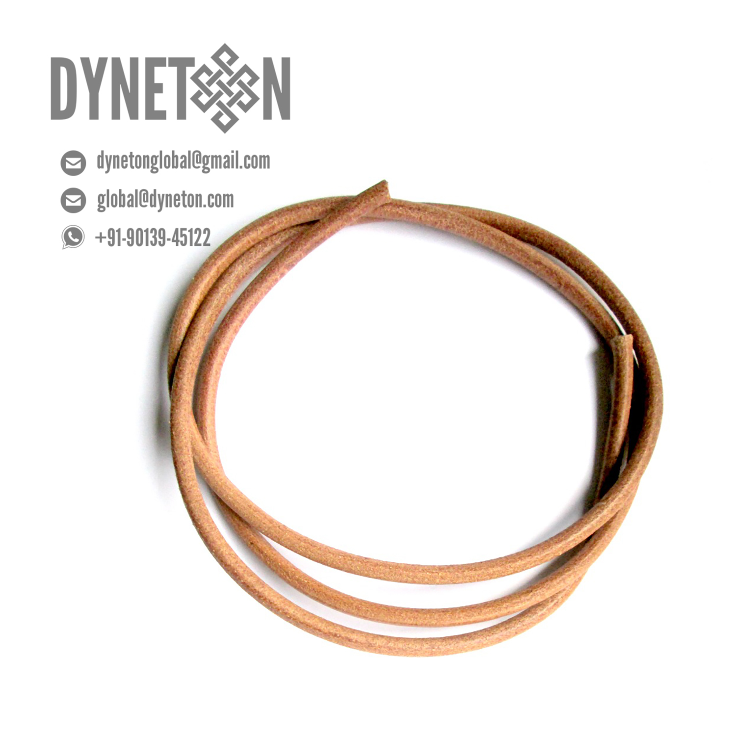 5mm Round Leather Cord - DYNETON / Round Leather Cords 5 mm