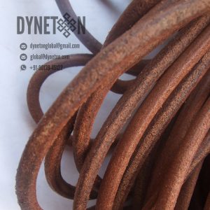 6mm Round Leather Cord - DYNETON / Round Leather Cords 6 mm