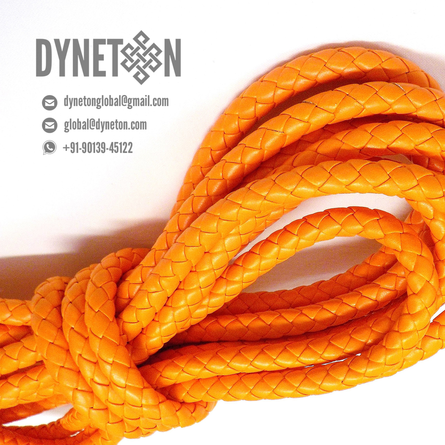 9mm Bolo Braided Leather Cord - DYNETON / Braided Leather Cords 9 mm