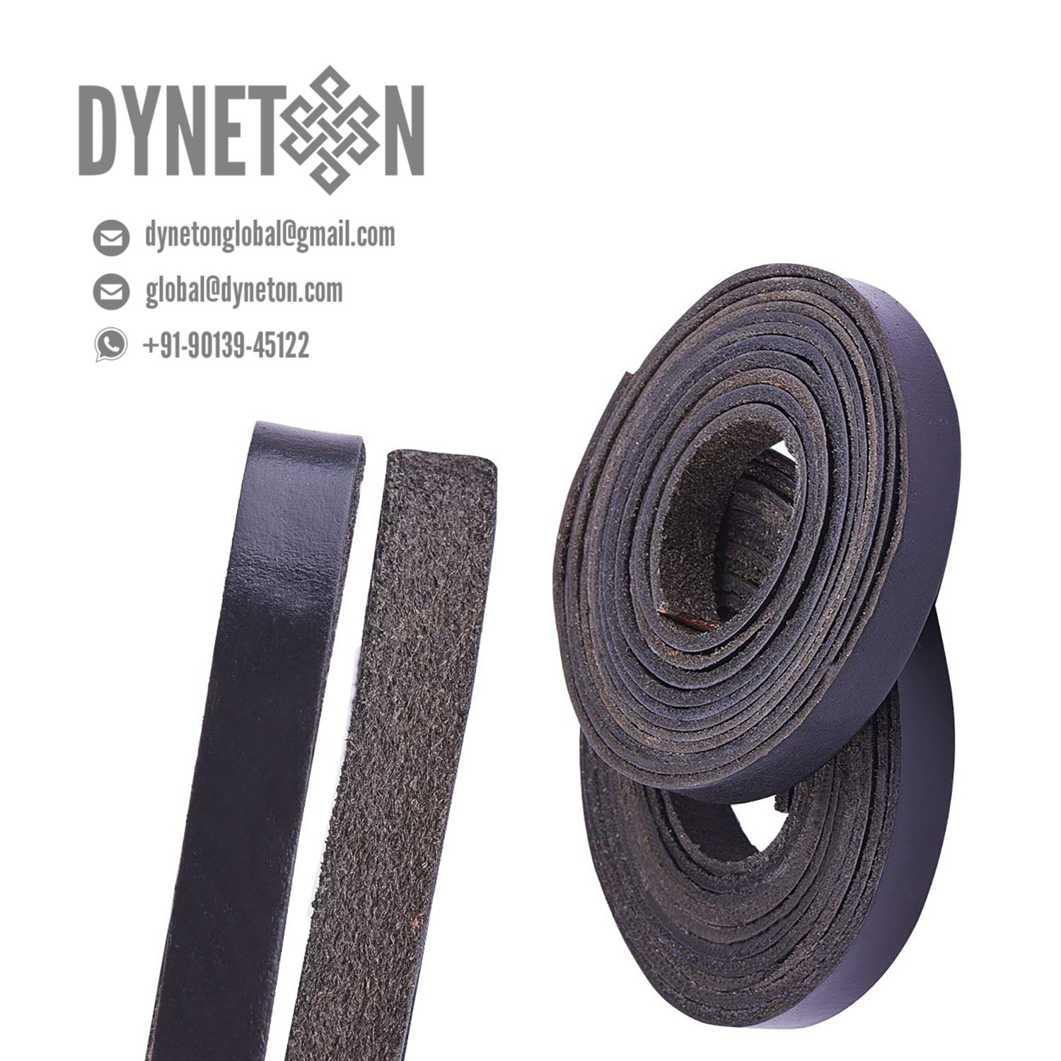 9mm Flat Leather Cord - DYNETON / Flat Leather Cords 9 mm